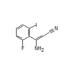 3-Amino-3-(2-fluoro-6-iodophenyl)acrylonitrile