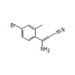 3-Amino-3-(4-bromo-2-methylphenyl)acrylonitrile