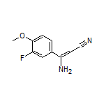 3-Amino-3-(3-fluoro-4-methoxyphenyl)acrylonitrile