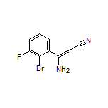 3-Amino-3-(2-bromo-3-fluorophenyl)acrylonitrile