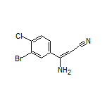 3-Amino-3-(3-bromo-4-chlorophenyl)acrylonitrile