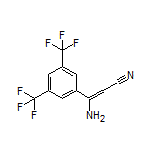 3-Amino-3-[3,5-bis(trifluoromethyl)phenyl]acrylonitrile