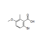 6-Bromo-3-methoxy-2-methylbenzoic Acid