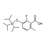 2-Fluoro-6-methyl-3-[(triisopropylsilyl)oxy]benzoic Acid