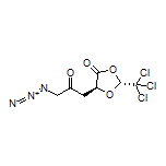 (2R,5S)-5-(3-Azido-2-oxopropyl)-2-(trichloromethyl)-1,3-dioxolan-4-one