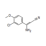 3-Amino-3-(3-chloro-4-methoxyphenyl)acrylonitrile