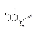 3-Amino-3-(4-bromo-3,5-dimethylphenyl)acrylonitrile