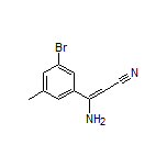 3-Amino-3-(3-bromo-5-methylphenyl)acrylonitrile