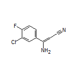 3-Amino-3-(3-chloro-4-fluorophenyl)acrylonitrile