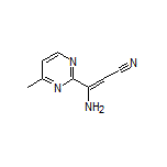 3-Amino-3-(4-methylpyrimidin-2-yl)acrylonitrile