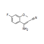 3-Amino-3-(4-fluoro-2-methoxyphenyl)acrylonitrile