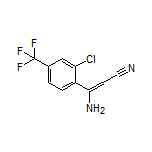 3-Amino-3-[2-chloro-4-(trifluoromethyl)phenyl]acrylonitrile