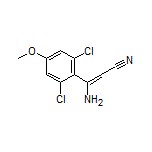 3-Amino-3-(2,6-dichloro-4-methoxyphenyl)acrylonitrile