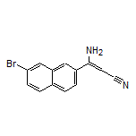 3-Amino-3-(7-bromo-2-naphthyl)acrylonitrile