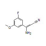 3-Amino-3-(3-fluoro-5-methoxyphenyl)acrylonitrile