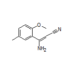 3-Amino-3-(2-methoxy-5-methylphenyl)acrylonitrile