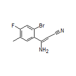 3-Amino-3-(2-bromo-4-fluoro-5-methylphenyl)acrylonitrile