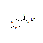 Lithium 2,2-Dimethyl-1,3-dioxane-5-carboxylate