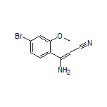 3-Amino-3-(4-bromo-2-methoxyphenyl)acrylonitrile