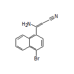 3-Amino-3-(4-bromo-1-naphthyl)acrylonitrile