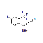 3-Amino-3-[4-iodo-2-(trifluoromethyl)phenyl]acrylonitrile