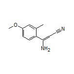 3-Amino-3-(4-methoxy-2-methylphenyl)acrylonitrile