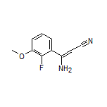 3-Amino-3-(2-fluoro-3-methoxyphenyl)acrylonitrile