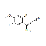 3-Amino-3-(2,5-difluoro-4-methoxyphenyl)acrylonitrile