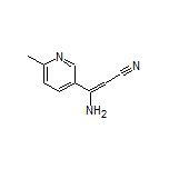 3-Amino-3-(6-methylpyridin-3-yl)acrylonitrile