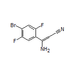 3-Amino-3-(4-bromo-2,5-difluorophenyl)acrylonitrile