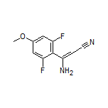 3-Amino-3-(2,6-difluoro-4-methoxyphenyl)acrylonitrile