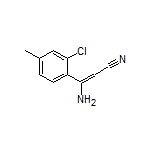 3-Amino-3-(2-chloro-4-methylphenyl)acrylonitrile