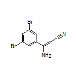 3-Amino-3-(3,5-dibromophenyl)acrylonitrile