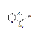 3-Amino-3-(3-methoxypyridin-2-yl)acrylonitrile