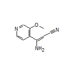 3-Amino-3-(3-methoxypyridin-4-yl)acrylonitrile