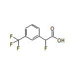 2-Fluoro-2-[3-(trifluoromethyl)phenyl]acetic Acid