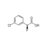 (S)-2-(3-Chlorophenyl)-2-fluoroacetic Acid