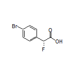 (R)-2-(4-Bromophenyl)-2-fluoroacetic Acid