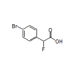 2-(4-Bromophenyl)-2-fluoroacetic Acid