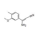 3-Amino-3-(3-methoxy-4-methylphenyl)acrylonitrile