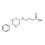 cis-4-[(2-Phenyl-1,3-dioxan-5-yl)oxy]butanoic Acid