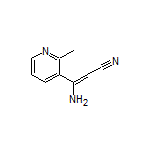 3-Amino-3-(2-methylpyridin-3-yl)acrylonitrile