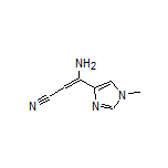 3-Amino-3-(1-methyl-4-imidazolyl)acrylonitrile