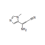 3-Amino-3-(1-methyl-5-imidazolyl)acrylonitrile