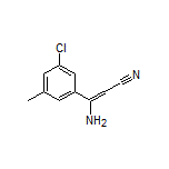 3-Amino-3-(3-chloro-5-methylphenyl)acrylonitrile