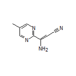 3-Amino-3-(5-methylpyrimidin-2-yl)acrylonitrile