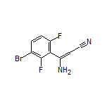 3-Amino-3-(3-bromo-2,6-difluorophenyl)acrylonitrile