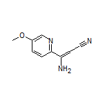 3-Amino-3-(5-methoxypyridin-2-yl)acrylonitrile