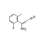 3-Amino-3-(2-fluoro-6-methylphenyl)acrylonitrile