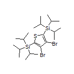 (3,4-Dibromothiophene-2,5-diyl)bis(triisopropylsilane)